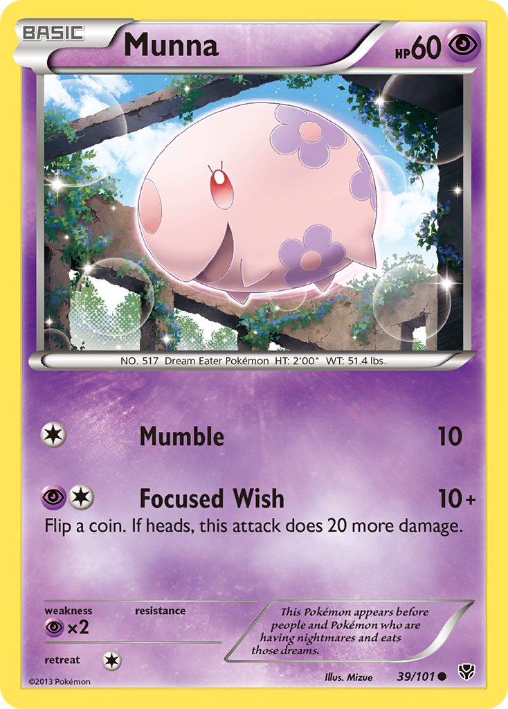 Munna (39/101) [Black & White: Plasma Blast] | Silver Goblin