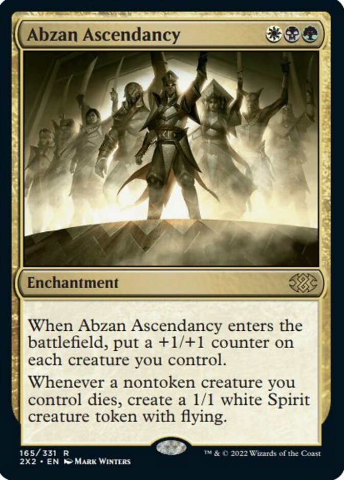 Abzan Ascendancy [Double Masters 2022] | Silver Goblin