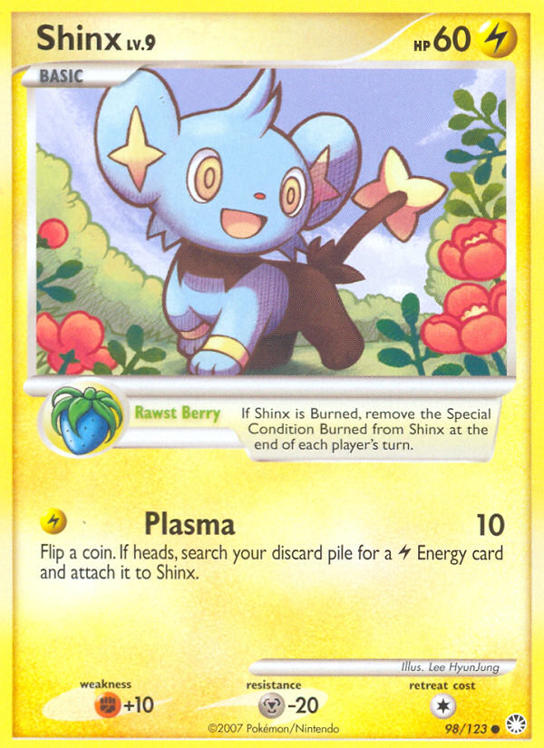 Shinx (98/123) [Diamond & Pearl: Mysterious Treasures] | Silver Goblin