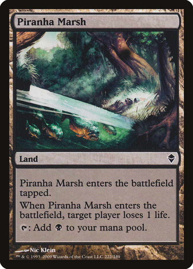 Piranha Marsh [Zendikar] | Silver Goblin