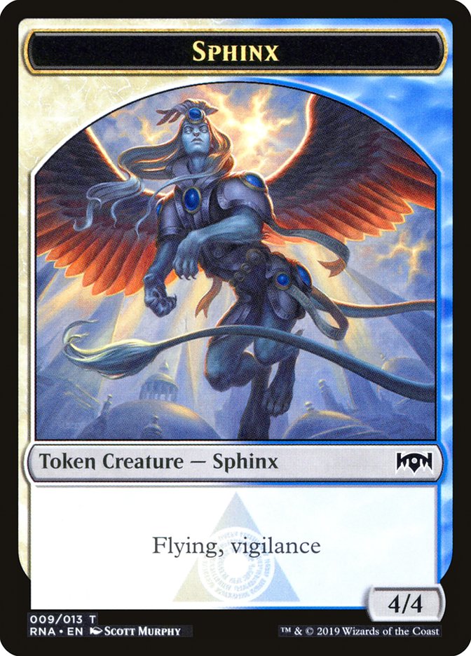 Sphinx Token [Ravnica Allegiance Tokens] | Silver Goblin
