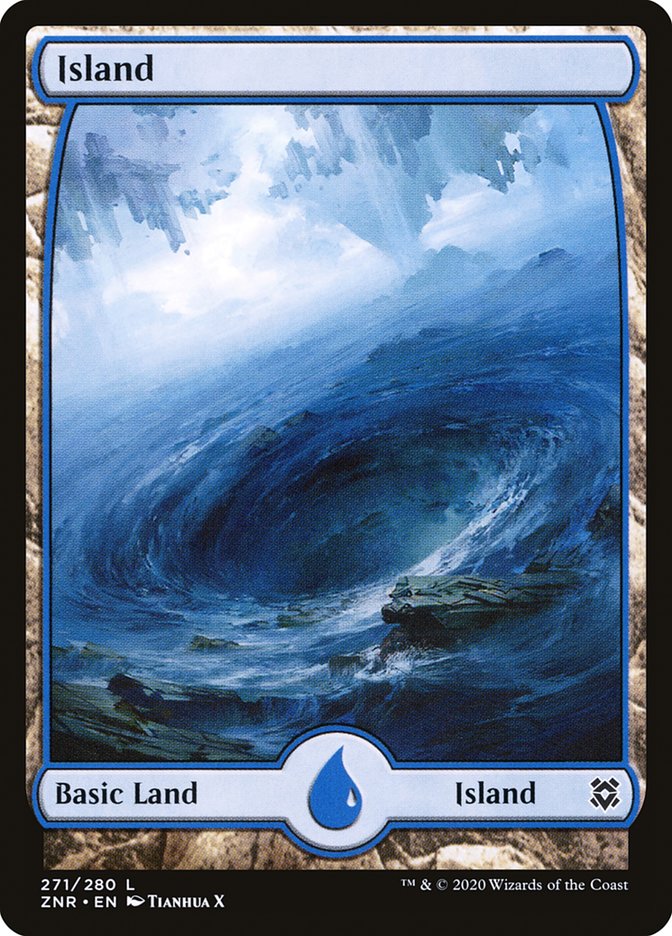 Island (271) [Zendikar Rising] | Silver Goblin
