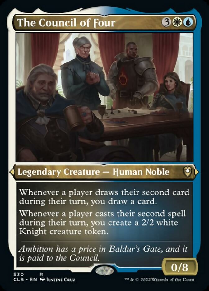 The Council of Four (Foil Etched) [Commander Legends: Battle for Baldur's Gate] | Silver Goblin