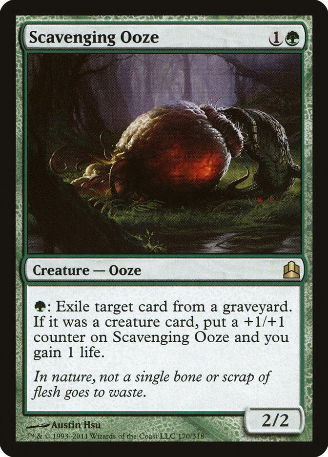 Scavenging Ooze [Commander 2011] | Silver Goblin