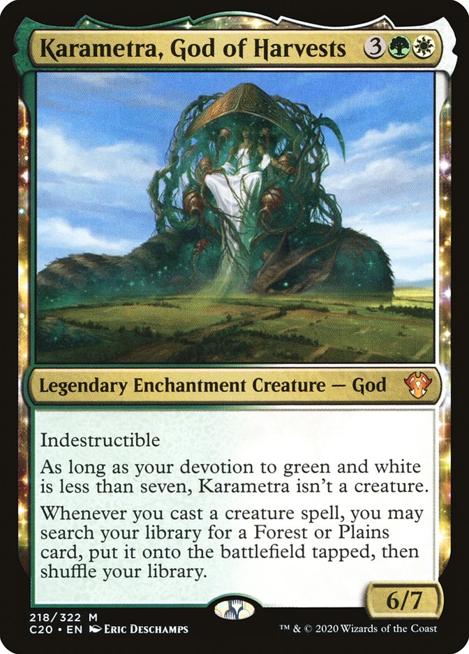 Karametra, God of Harvests [Commander 2020] | Silver Goblin