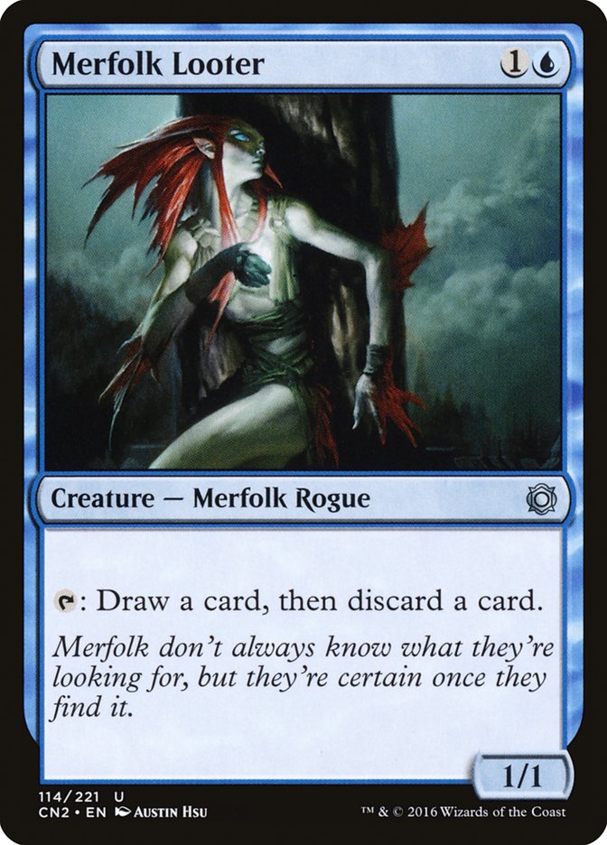 Merfolk Looter [Conspiracy: Take the Crown] | Silver Goblin