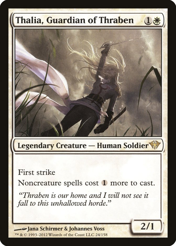 Thalia, Guardian of Thraben [Dark Ascension] | Silver Goblin