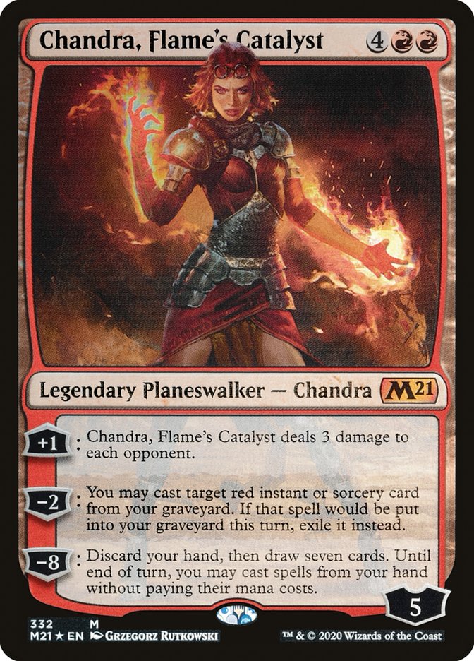 Chandra, Flame's Catalyst [Core Set 2021] | Silver Goblin