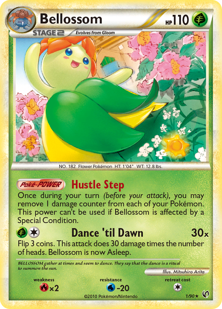 Bellossom (1/90) [HeartGold & SoulSilver: Undaunted] | Silver Goblin