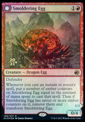 Smoldering Egg // Ashmouth Dragon [Innistrad: Midnight Hunt Prerelease Promos] | Silver Goblin