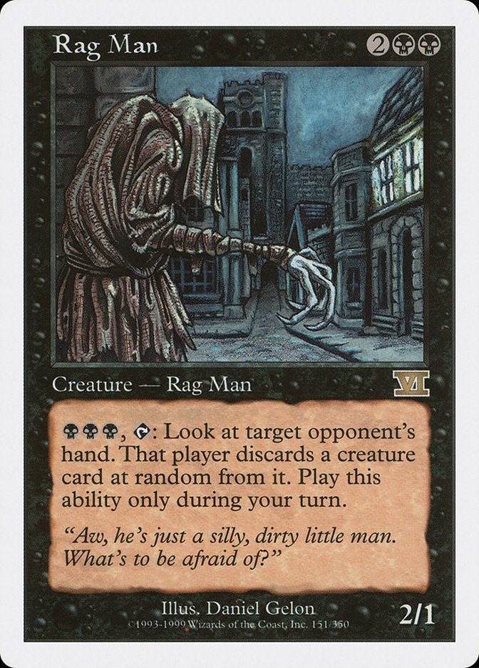 Rag Man [Classic Sixth Edition] | Silver Goblin