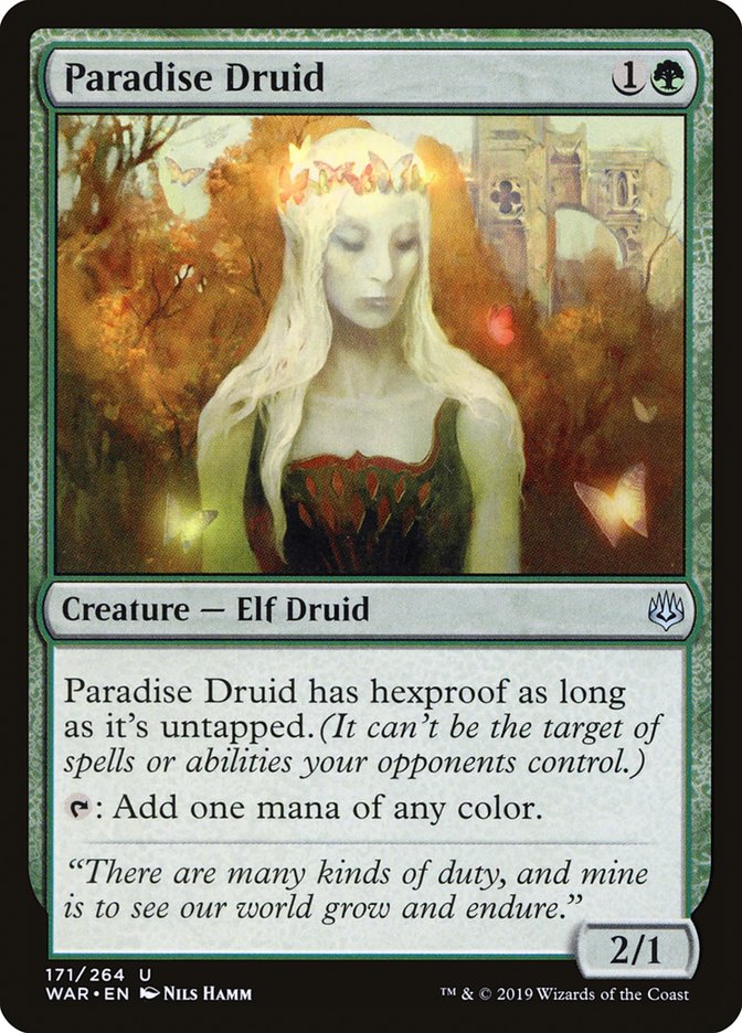Paradise Druid [War of the Spark] | Silver Goblin