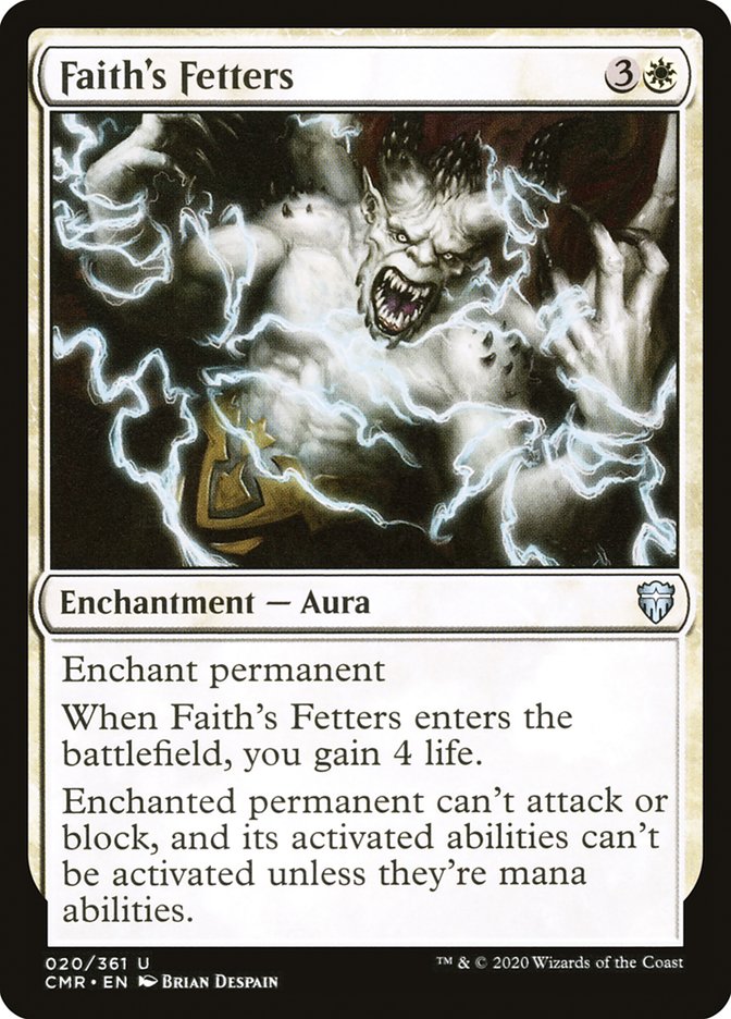 Faith's Fetters [Commander Legends] | Silver Goblin