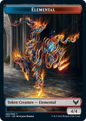 Elemental // Pest Double-Sided Token [Strixhaven: School of Mages Tokens] | Silver Goblin