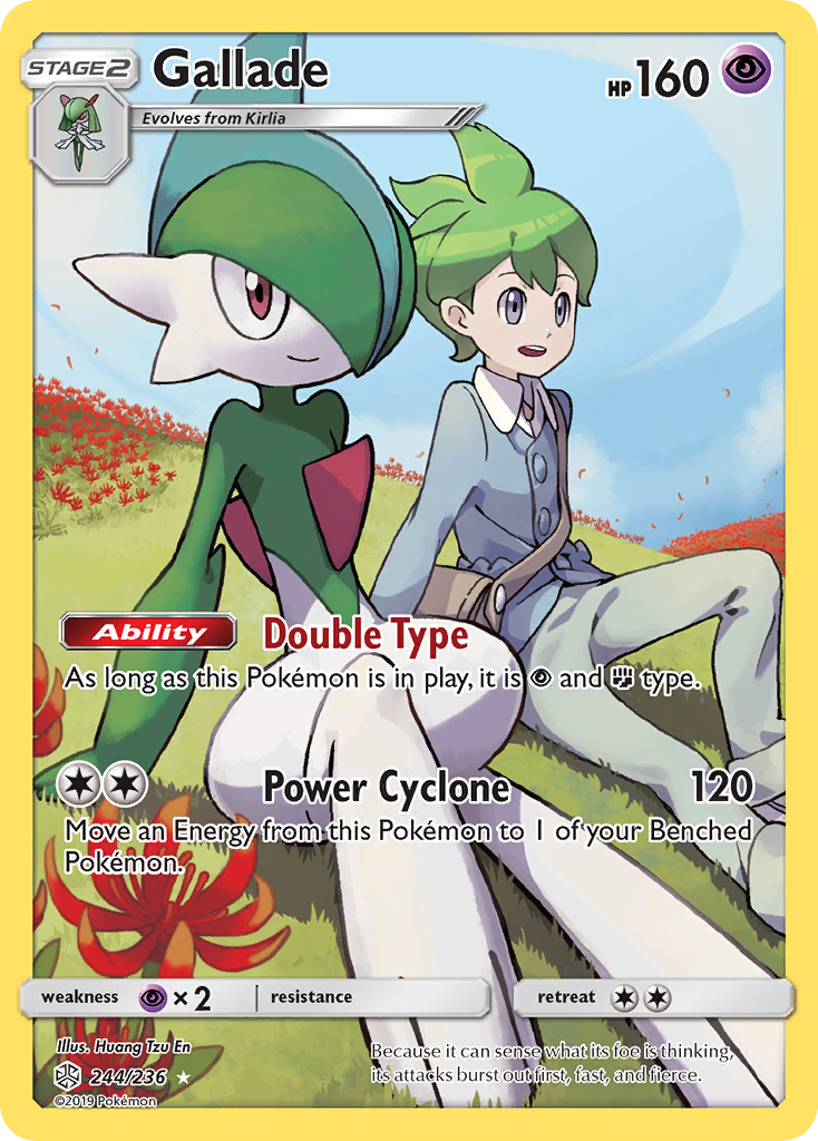 Gallade (244/236) [Sun & Moon: Cosmic Eclipse] | Silver Goblin