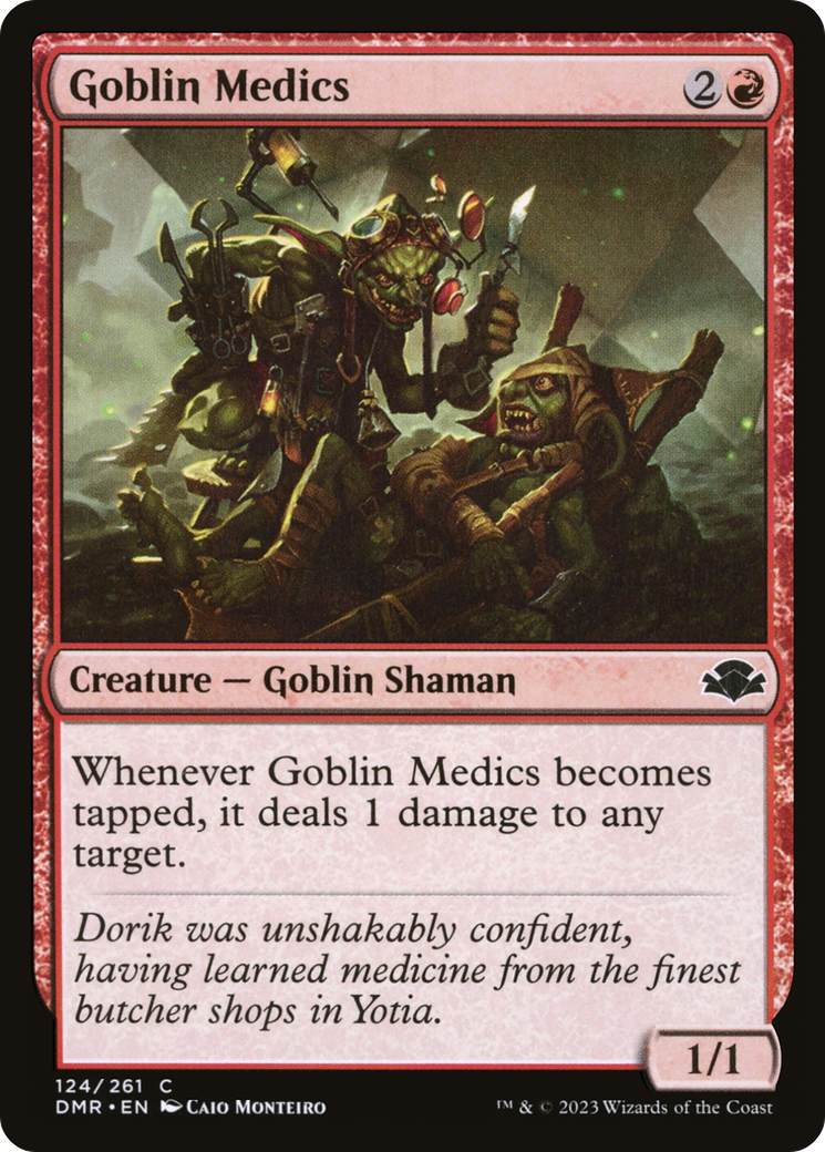 Goblin Medics [Dominaria Remastered] | Silver Goblin