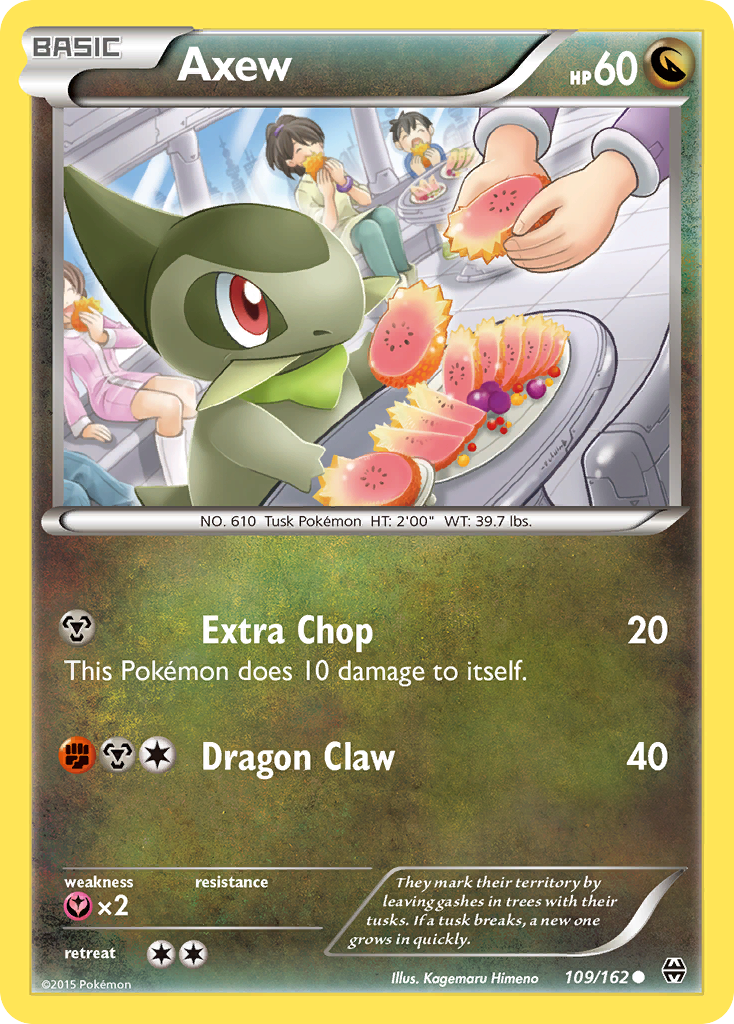 Axew (109/162) [XY: BREAKthrough] | Silver Goblin