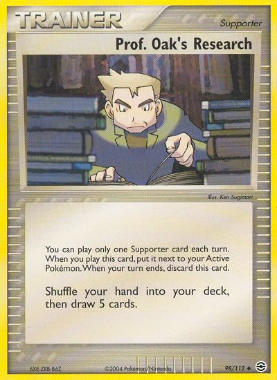 Prof. Oak's Research (98/112) [EX: FireRed & LeafGreen] | Silver Goblin