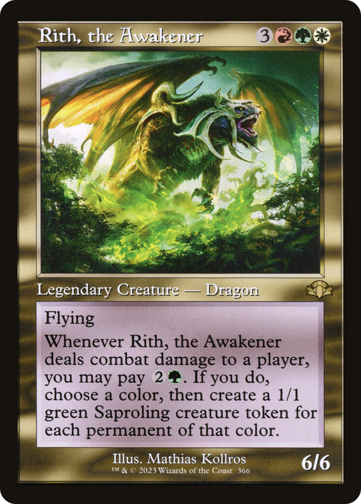 Rith, the Awakener (Retro) [Dominaria Remastered] | Silver Goblin
