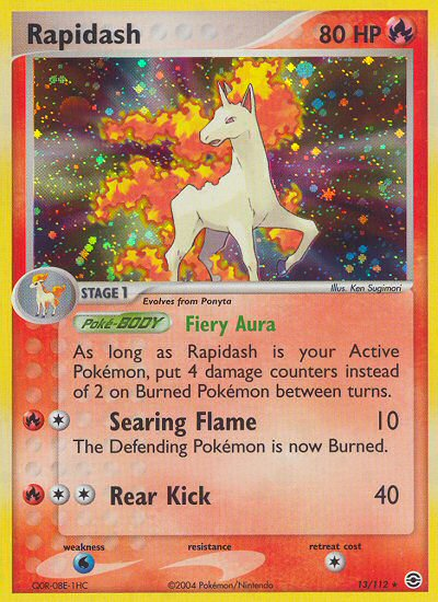 Rapidash (13/112) [EX: FireRed & LeafGreen] | Silver Goblin