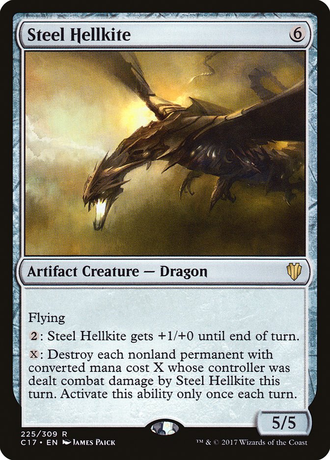 Steel Hellkite [Commander 2017] | Silver Goblin