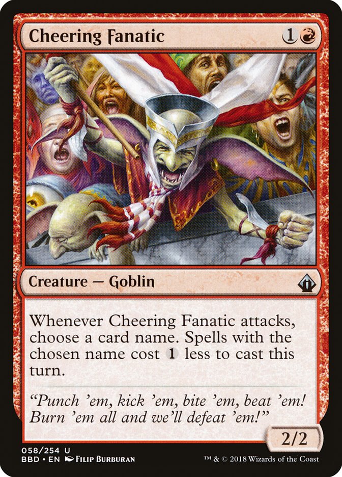 Cheering Fanatic [Battlebond] | Silver Goblin