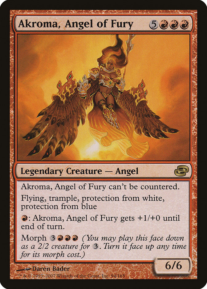 Akroma, Angel of Fury [Planar Chaos] | Silver Goblin