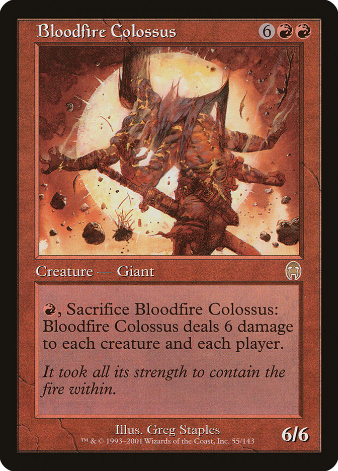 Bloodfire Colossus [Apocalypse] | Silver Goblin