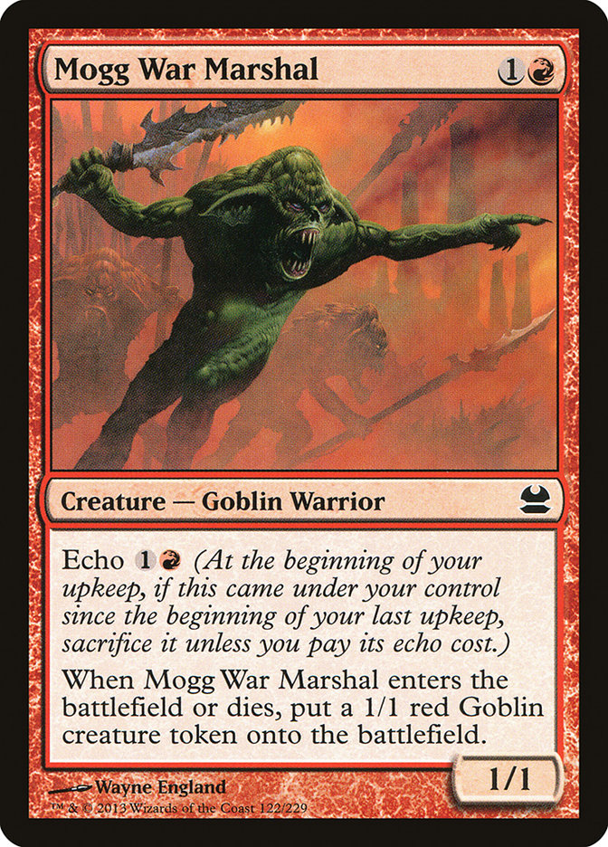Mogg War Marshal [Modern Masters] | Silver Goblin