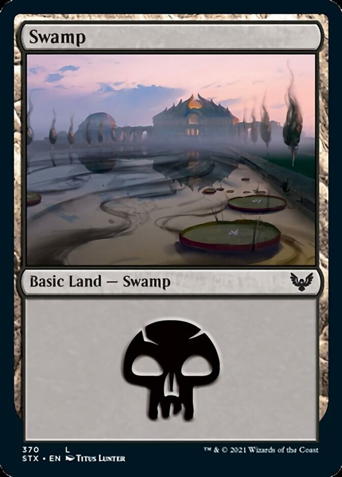 Swamp (370) [Strixhaven: School of Mages] | Silver Goblin