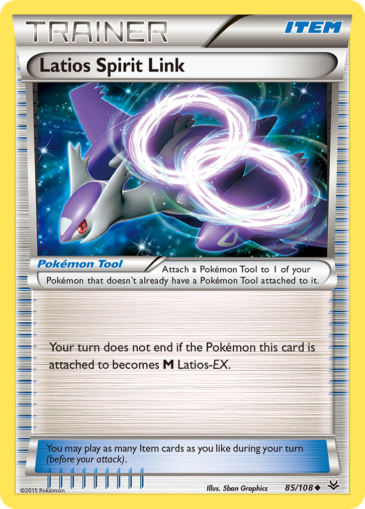 Latios Spirit Link (85/108) [XY: Roaring Skies] | Silver Goblin