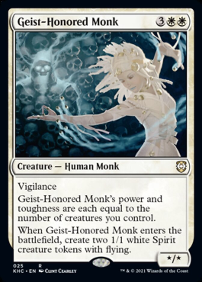 Geist-Honored Monk [Kaldheim Commander] | Silver Goblin