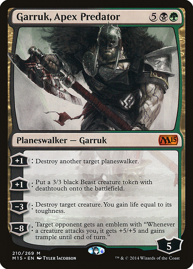 Garruk, Apex Predator [Magic 2015] | Silver Goblin