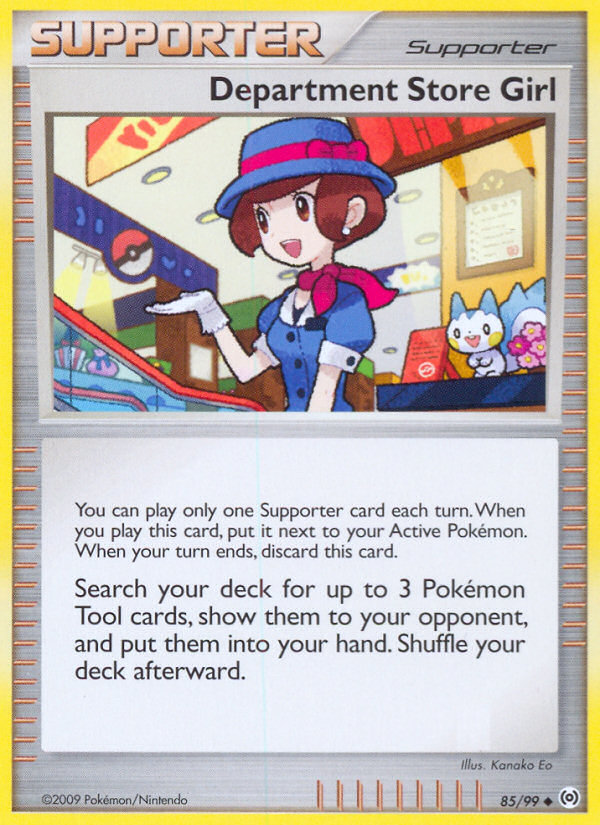 Department Store Girl (85/99) [Platinum: Arceus] | Silver Goblin