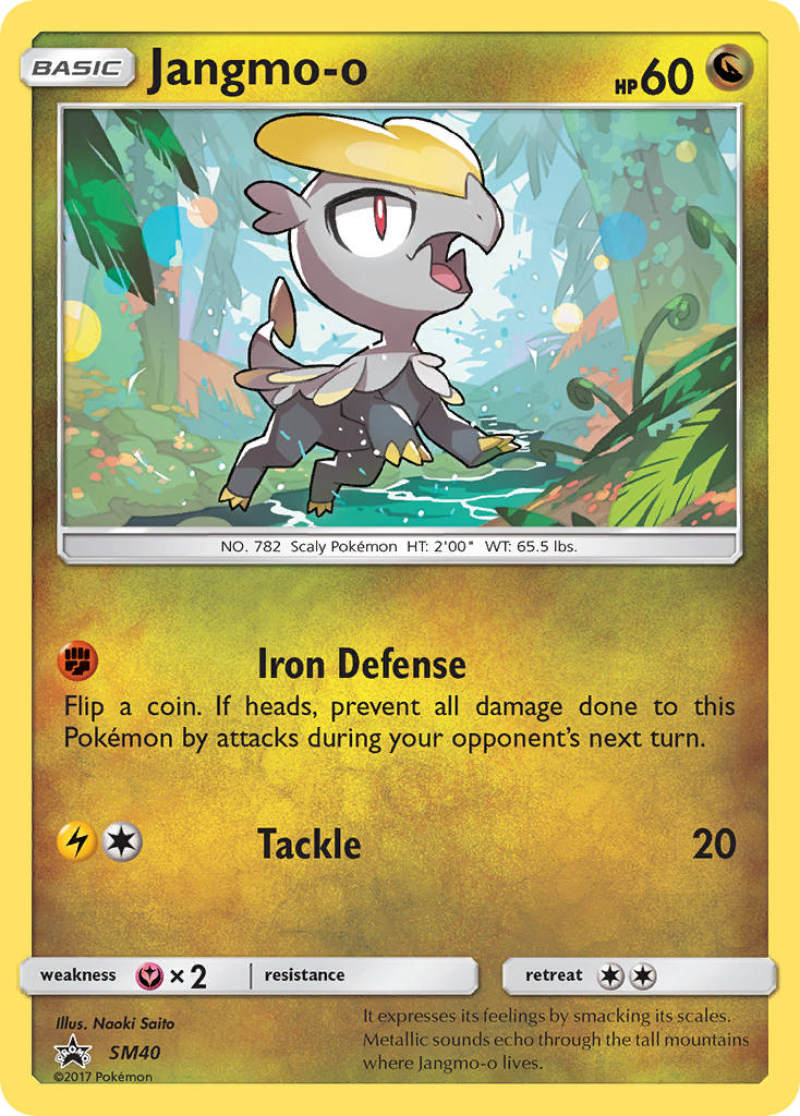 Jangmo-o (SM40) [Sun & Moon: Black Star Promos] | Silver Goblin