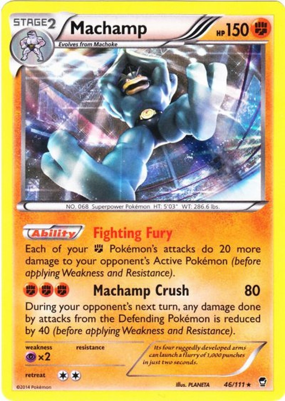 Machamp (46/111) [XY: Furious Fists] | Silver Goblin