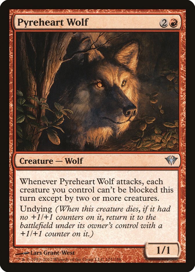 Pyreheart Wolf [Dark Ascension] | Silver Goblin