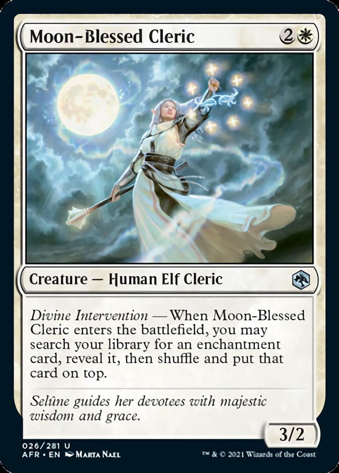 Moon-Blessed Cleric [Dungeons & Dragons: Adventures in the Forgotten Realms] | Silver Goblin