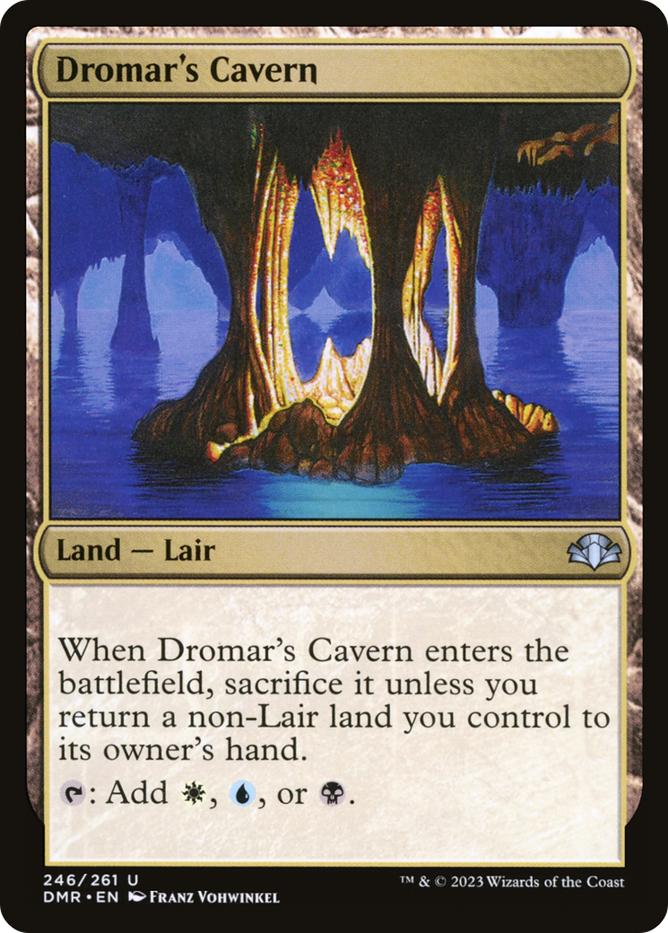 Dromar's Cavern [Dominaria Remastered] | Silver Goblin