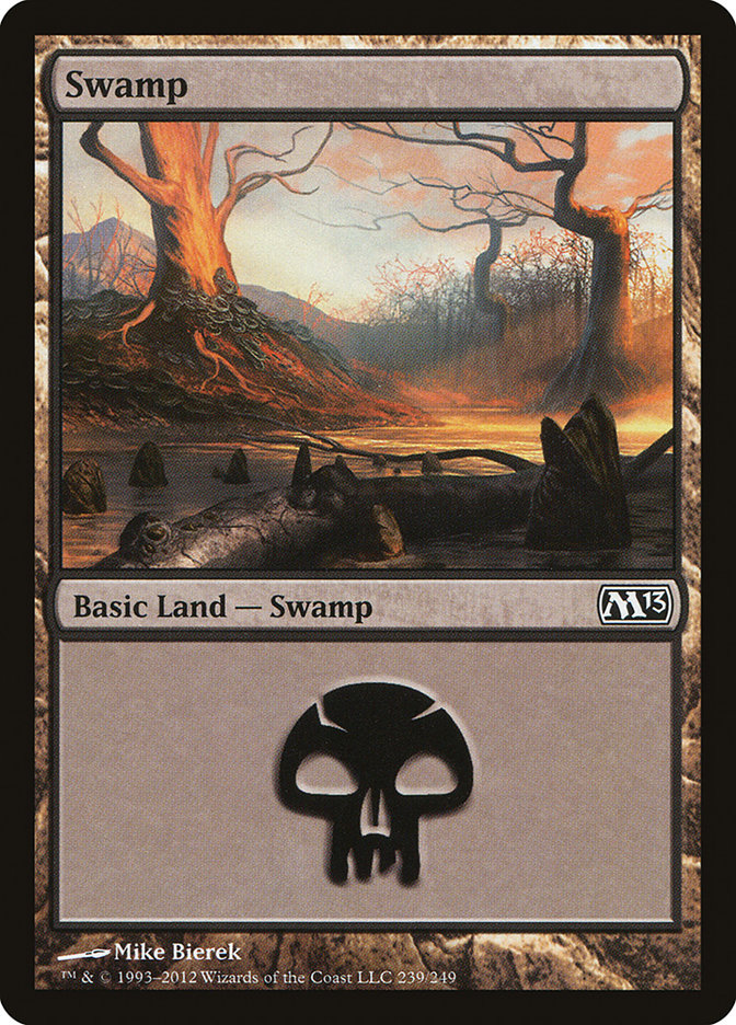 Swamp (239) [Magic 2013] | Silver Goblin