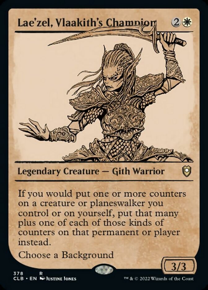 Lae'zel, Vlaakith's Champion (Showcase) [Commander Legends: Battle for Baldur's Gate] | Silver Goblin