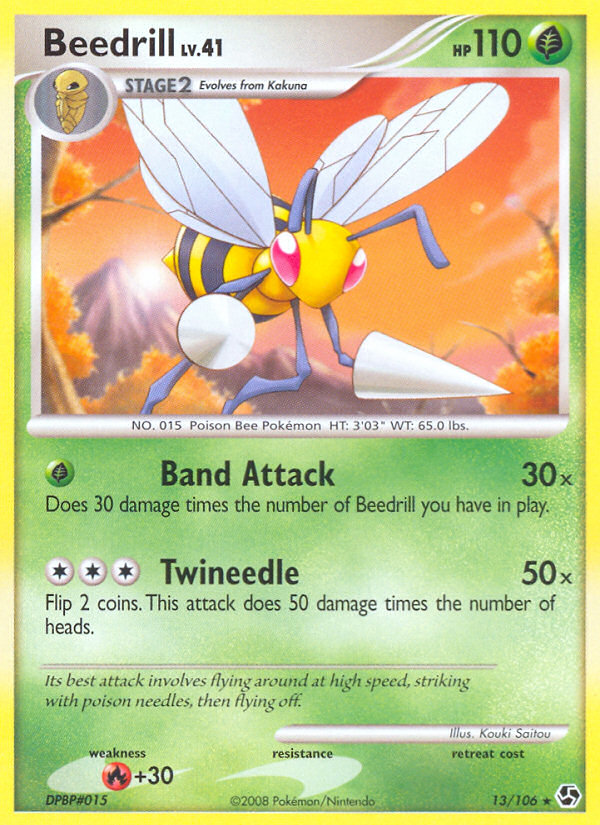 Beedrill (13/106) [Diamond & Pearl: Great Encounters] | Silver Goblin