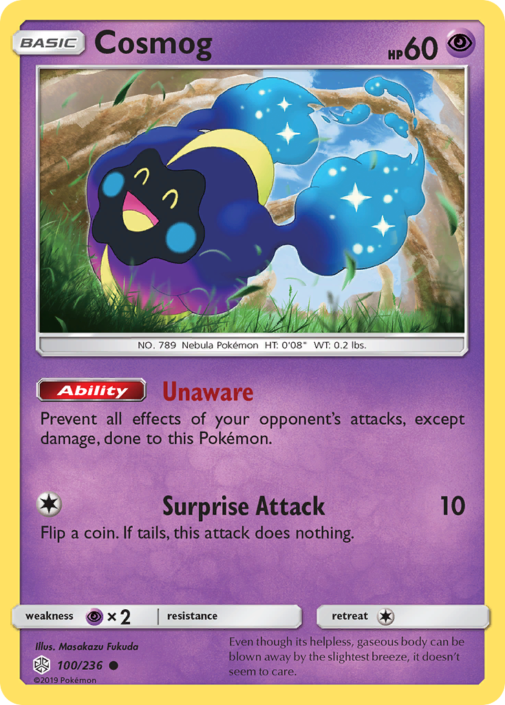 Cosmog (100/236) [Sun & Moon: Cosmic Eclipse] | Silver Goblin