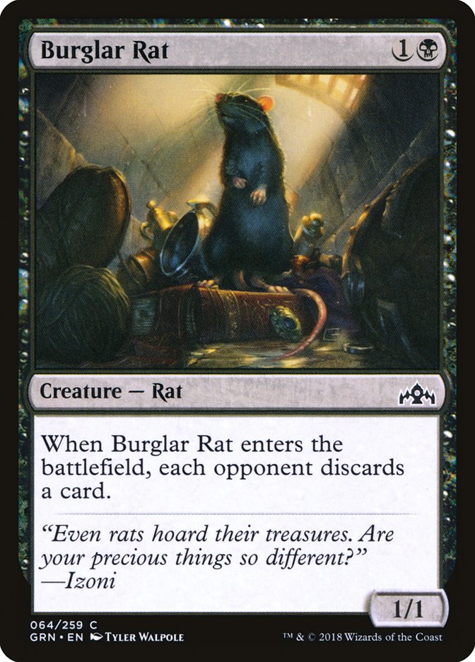 Burglar Rat [Guilds of Ravnica] | Silver Goblin