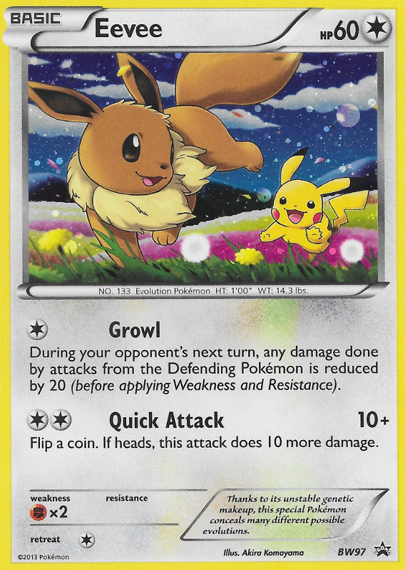 Eevee (BW97) [Black & White: Black Star Promos] | Silver Goblin