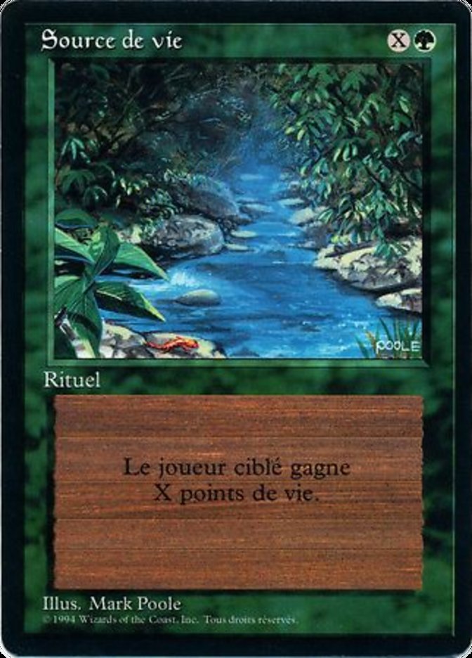 Stream of Life [Foreign Black Border] | Silver Goblin