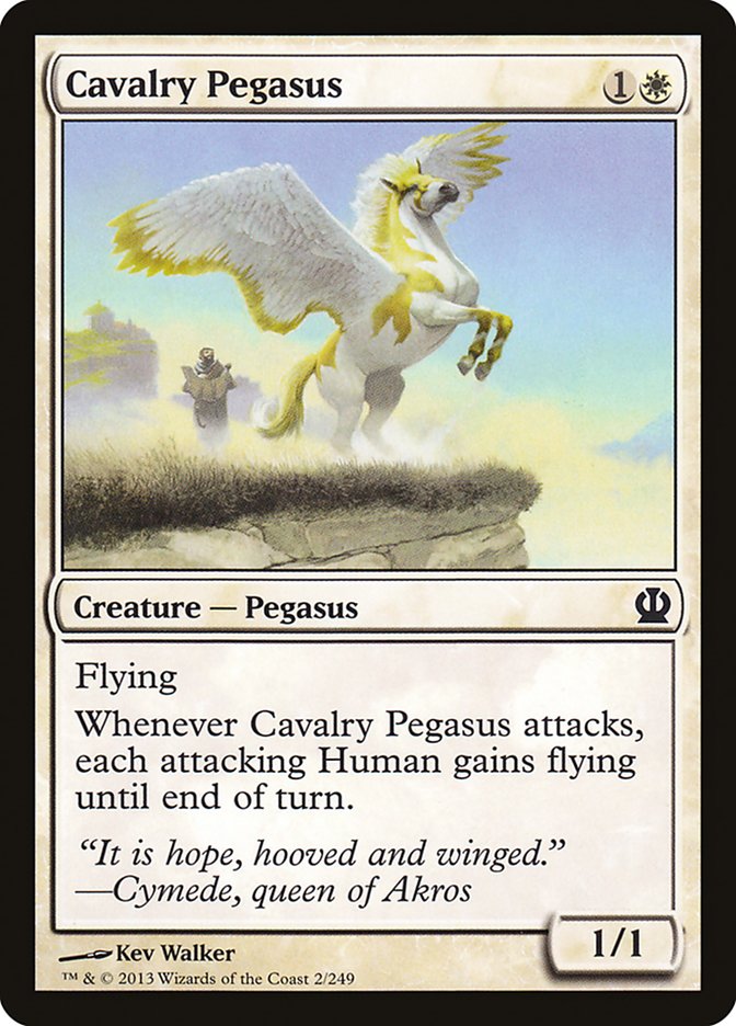 Cavalry Pegasus [Theros] | Silver Goblin