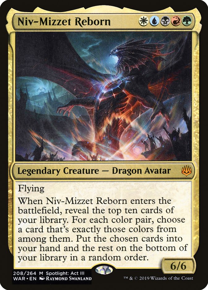 Niv-Mizzet Reborn [War of the Spark] | Silver Goblin