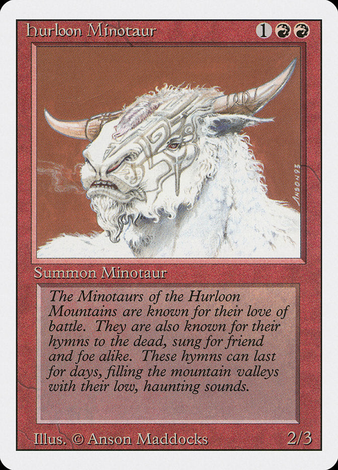 Hurloon Minotaur [Revised Edition] | Silver Goblin