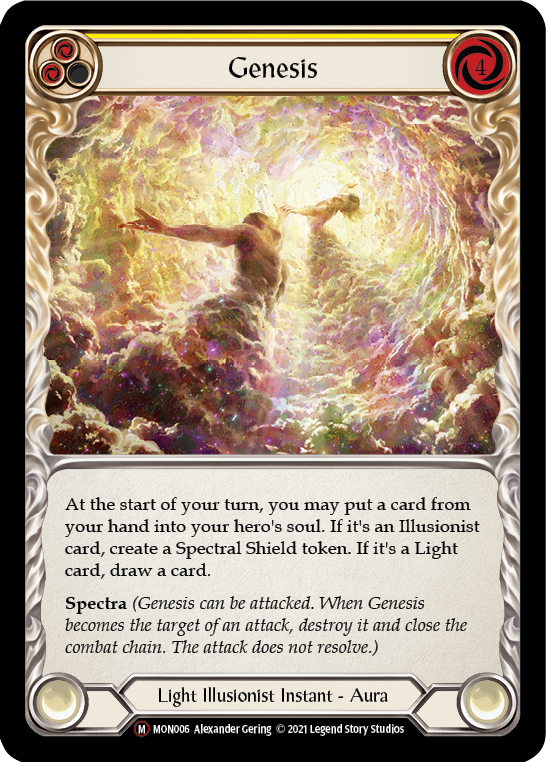 Genesis [U-MON006-RF] (Monarch Unlimited)  Unlimited Rainbow Foil | Silver Goblin